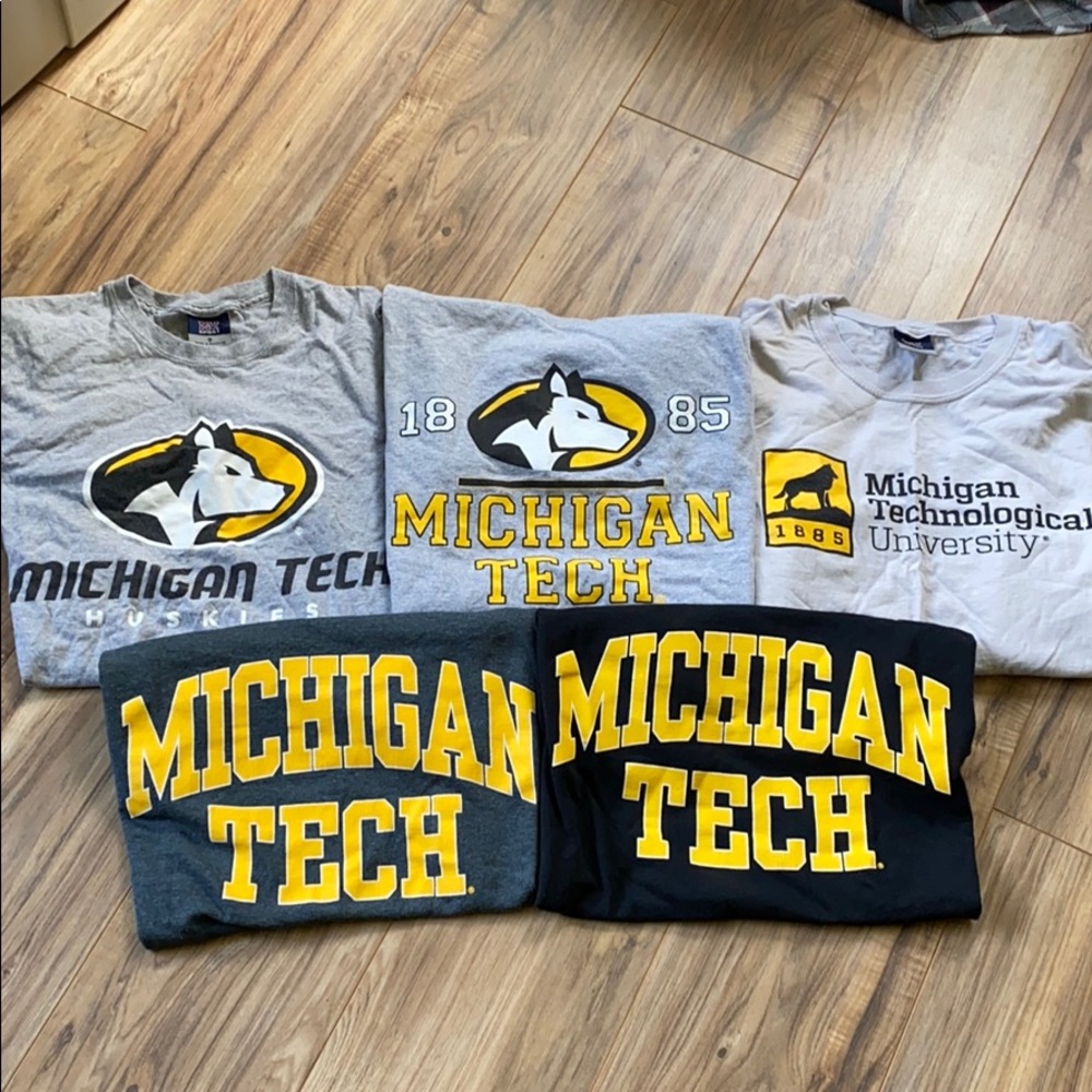 Michigan Tech Tshirt bundle
